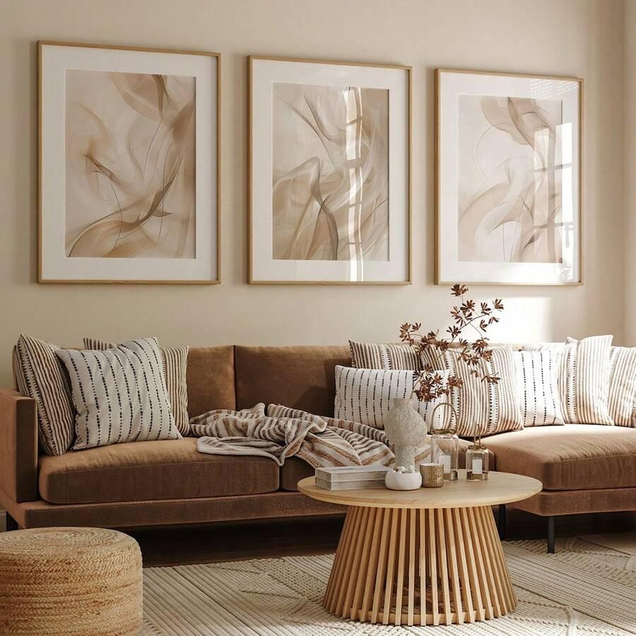 SHEIN PLAKAT DEKORACJA 3-PACK S07__50X70CM