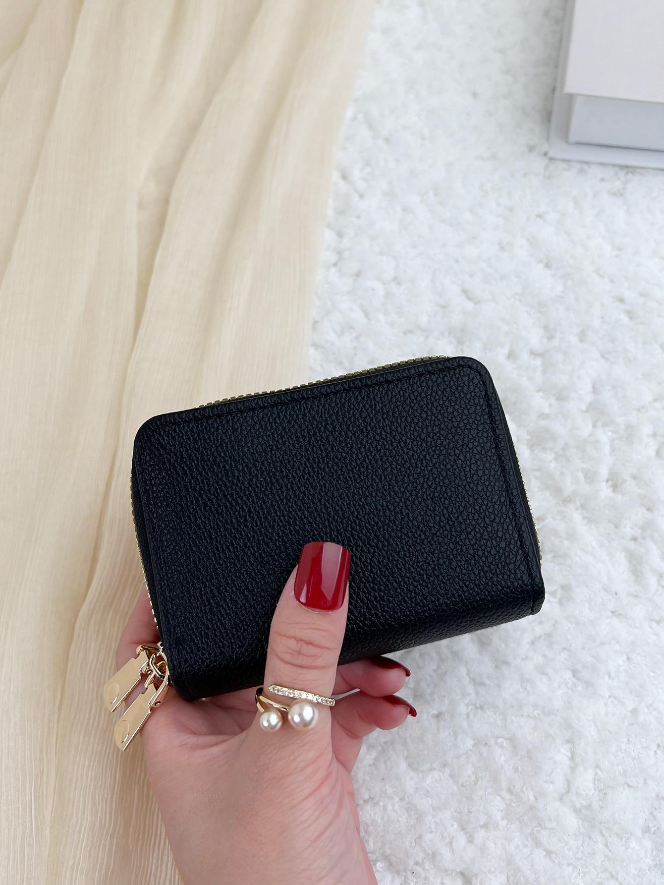 SHEIN CZARNY MINI PORTFEL S07__7.5X11.5