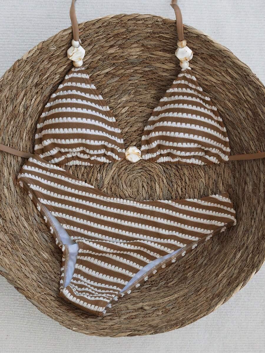 SHEIN DWUCZĘŚCIOWY STRÓJ KĄPIELOWY S09__M