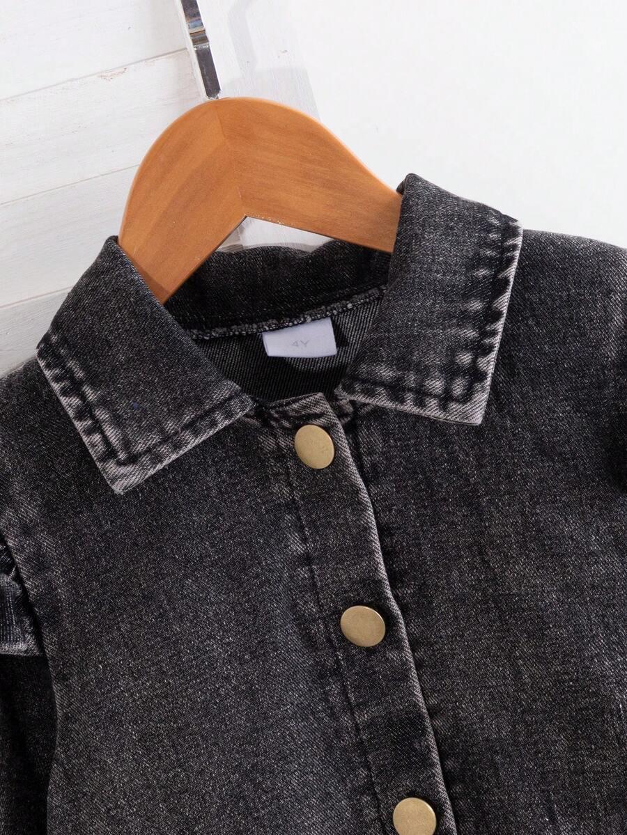 SHEIN SUKIENKA IMITACJA JEANSU S06__122/128