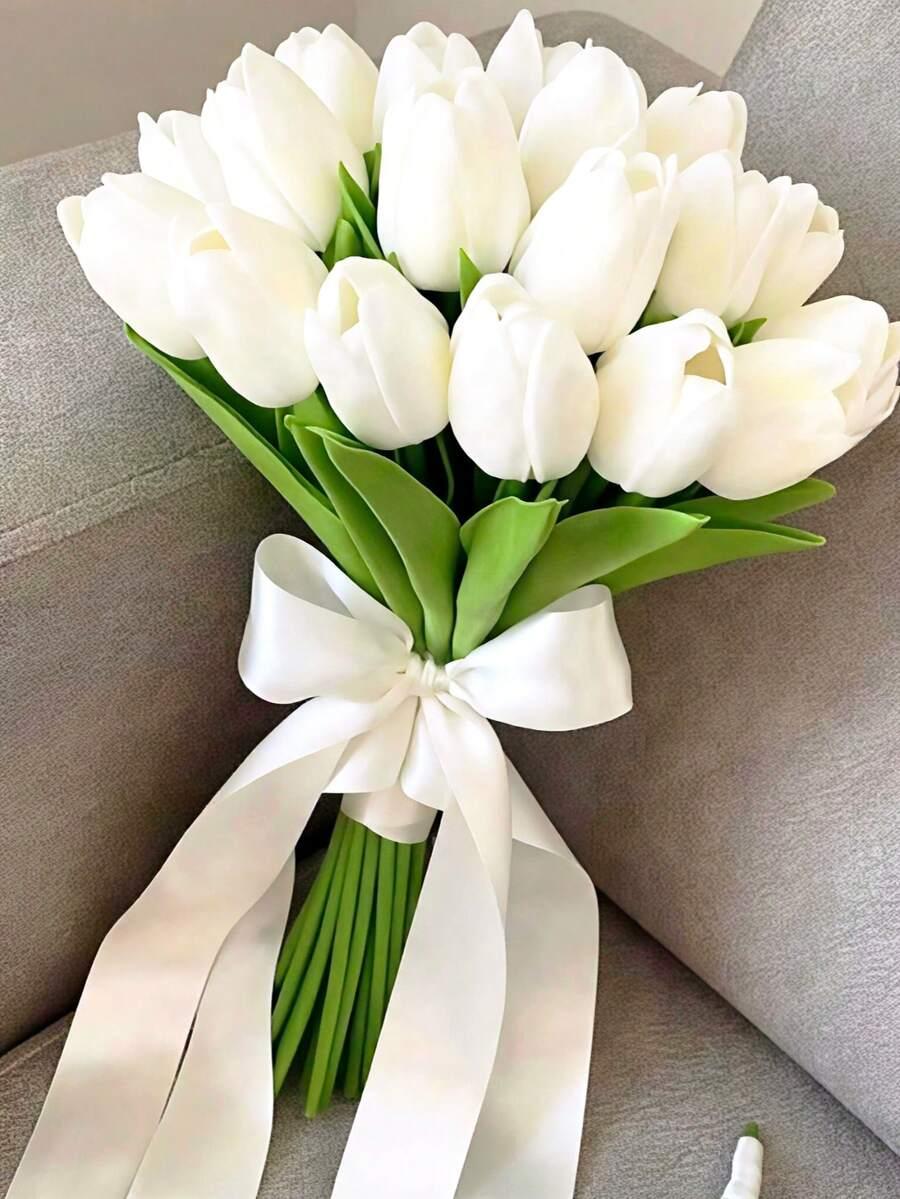 SHEIN SZTUCZNY KWIAT TULIPAN 1-PACK S07__33CM