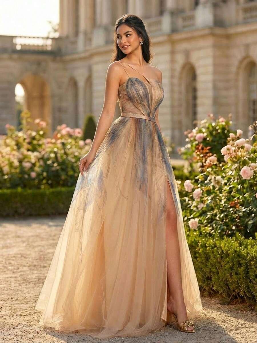 SHEIN MAXI SUKIENKA TIUL S06__S