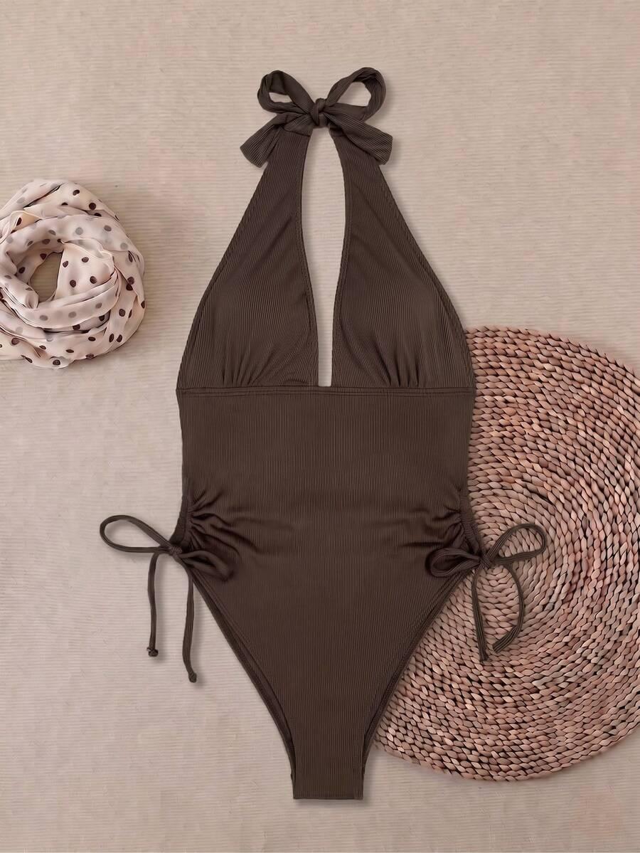 SHEIN JEDNOCZĘŚCIOWY STRÓJ KĄPIELOWY S09__M