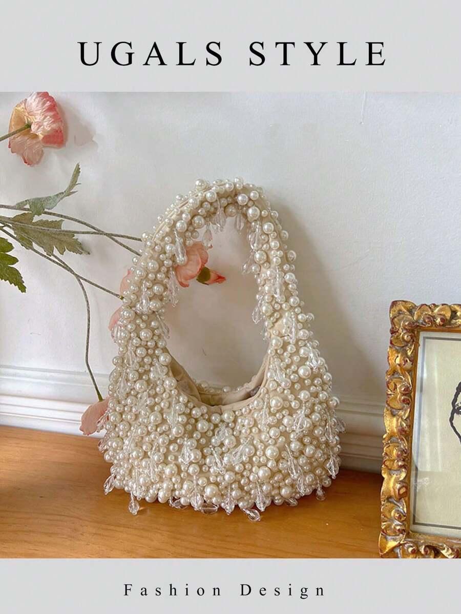SHEIN TOREBKA NA RAMIĘ ZDOBIENIE S07__25X14CM