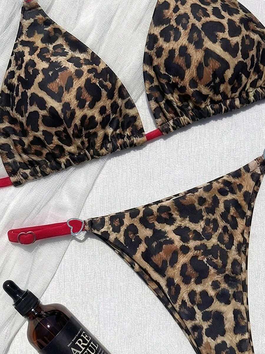 SHEIN DWUCZĘŚCIOWY STRÓJ KĄPIELOWY S09__L