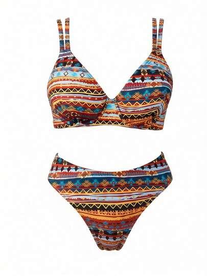 SHEIN DWUCZĘŚCIOWY STRÓJ KĄPIELOWY S09__52