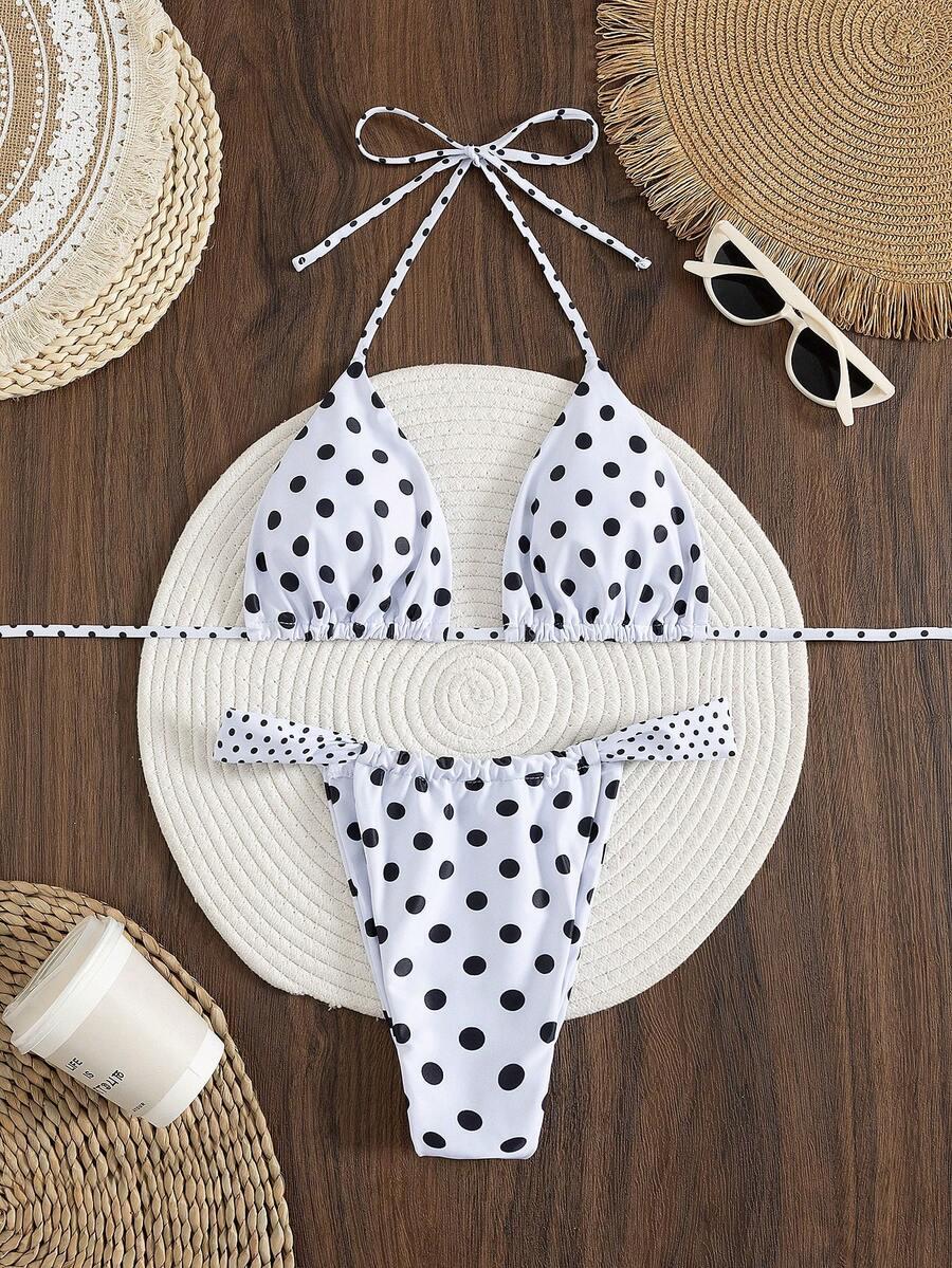 SHEIN DWUCZĘŚCIOWY STRÓJ KĄPIELOWY S09__M