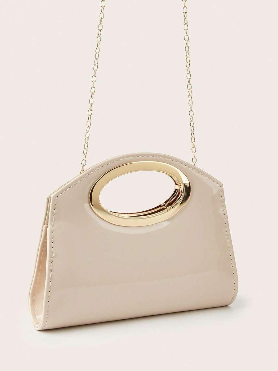 SHEIN BEŻOWA TOREBKA NA RAMIĘ S07__23X5X14,5
