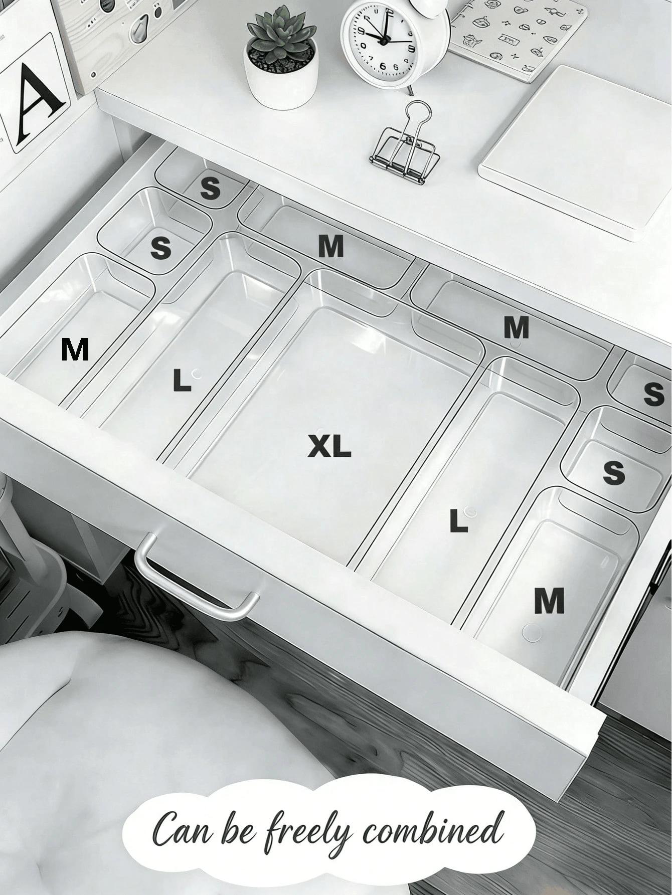 SHEIN PUDEŁKO ORGANIZATOR DO PRZECHOWYWANIA S07__4,5X24,5X15,7