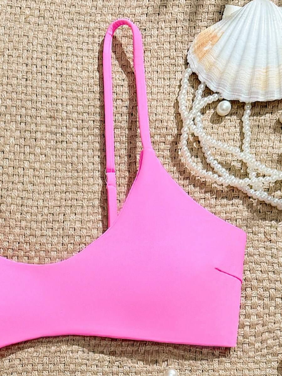 SHEIN RÓŻOWA GÓRA OD BIKINI S09__S
