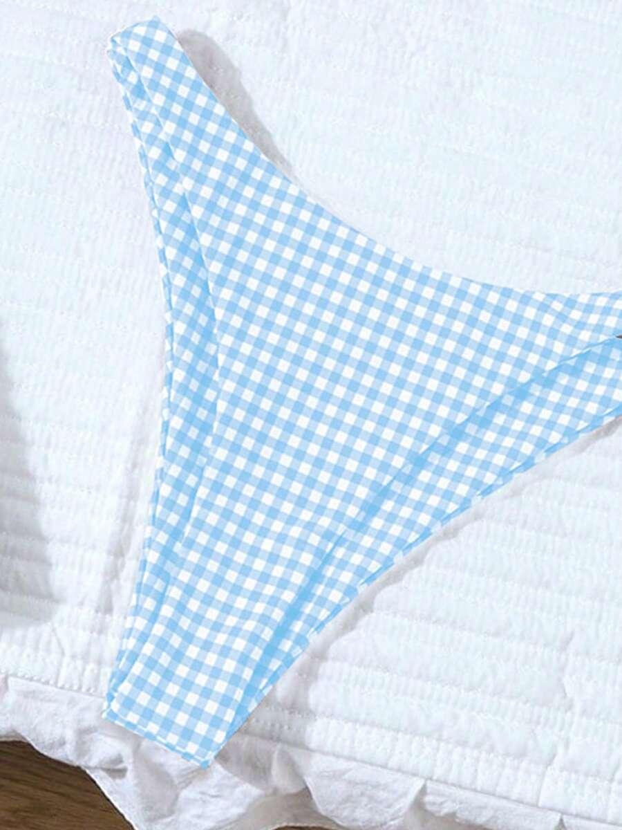 SHEIN DWUCZĘŚCIOWY STRÓJ KĄPIELOWY S09__L