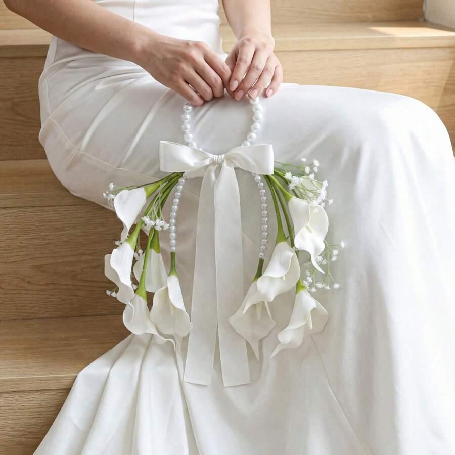 SHEIN BUKIET ŚLUBNY KOKARDA S07__35X37