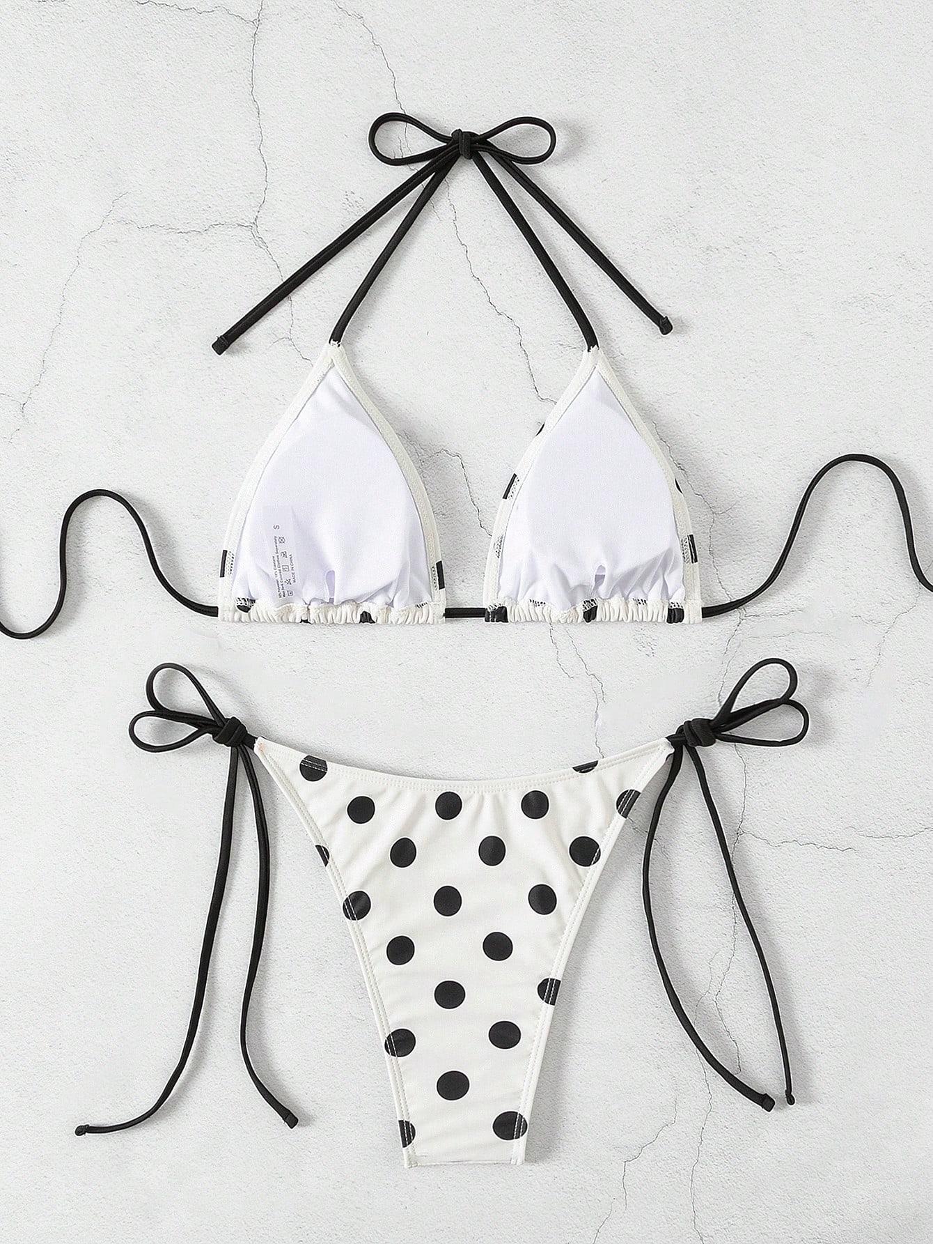 SHEIN DWUCZĘŚCIOWY STRÓJ KĄPIELOWY S09__XS