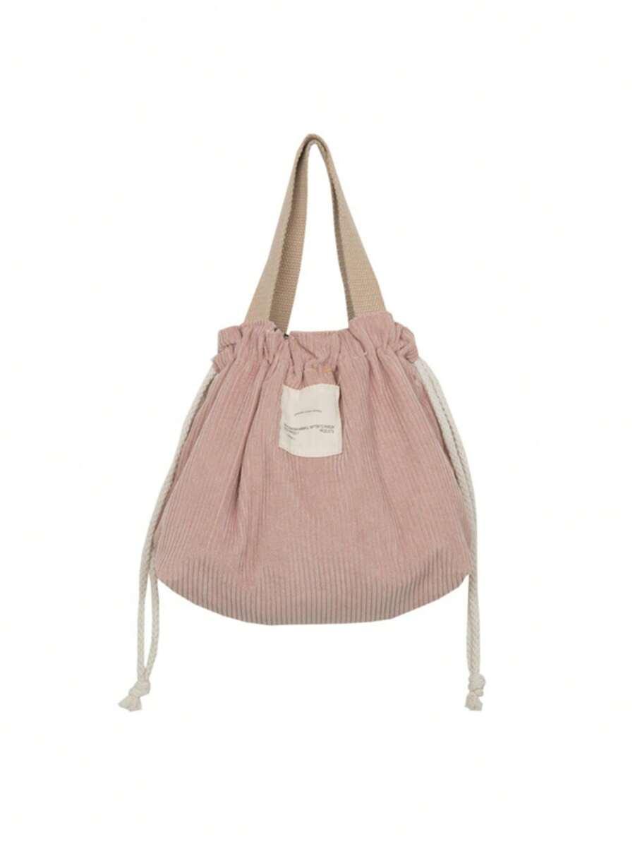 SHEIN RÓŻOWA TORBA NA LUNCH S07__19X20CM