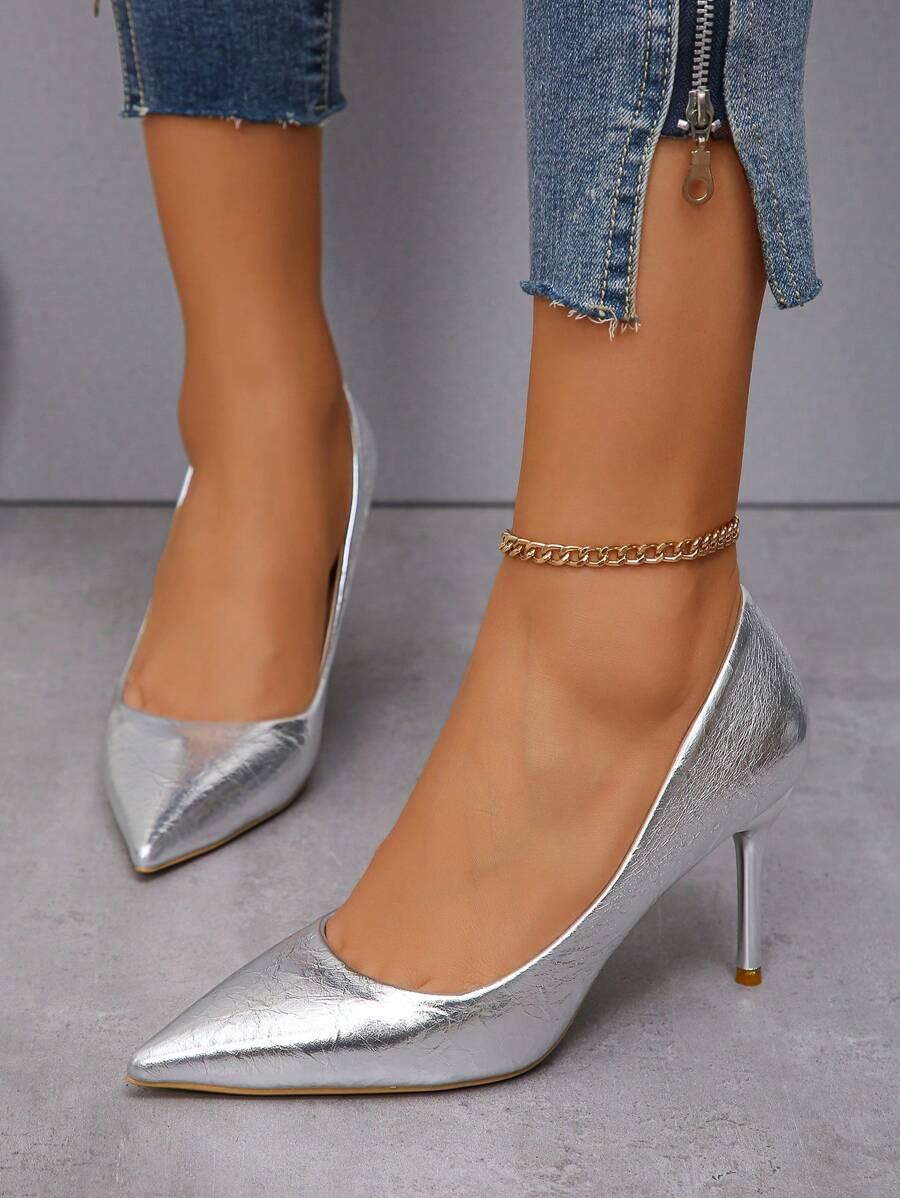 SHEIN SREBRNE CZÓŁENKA SZPIC S06__38