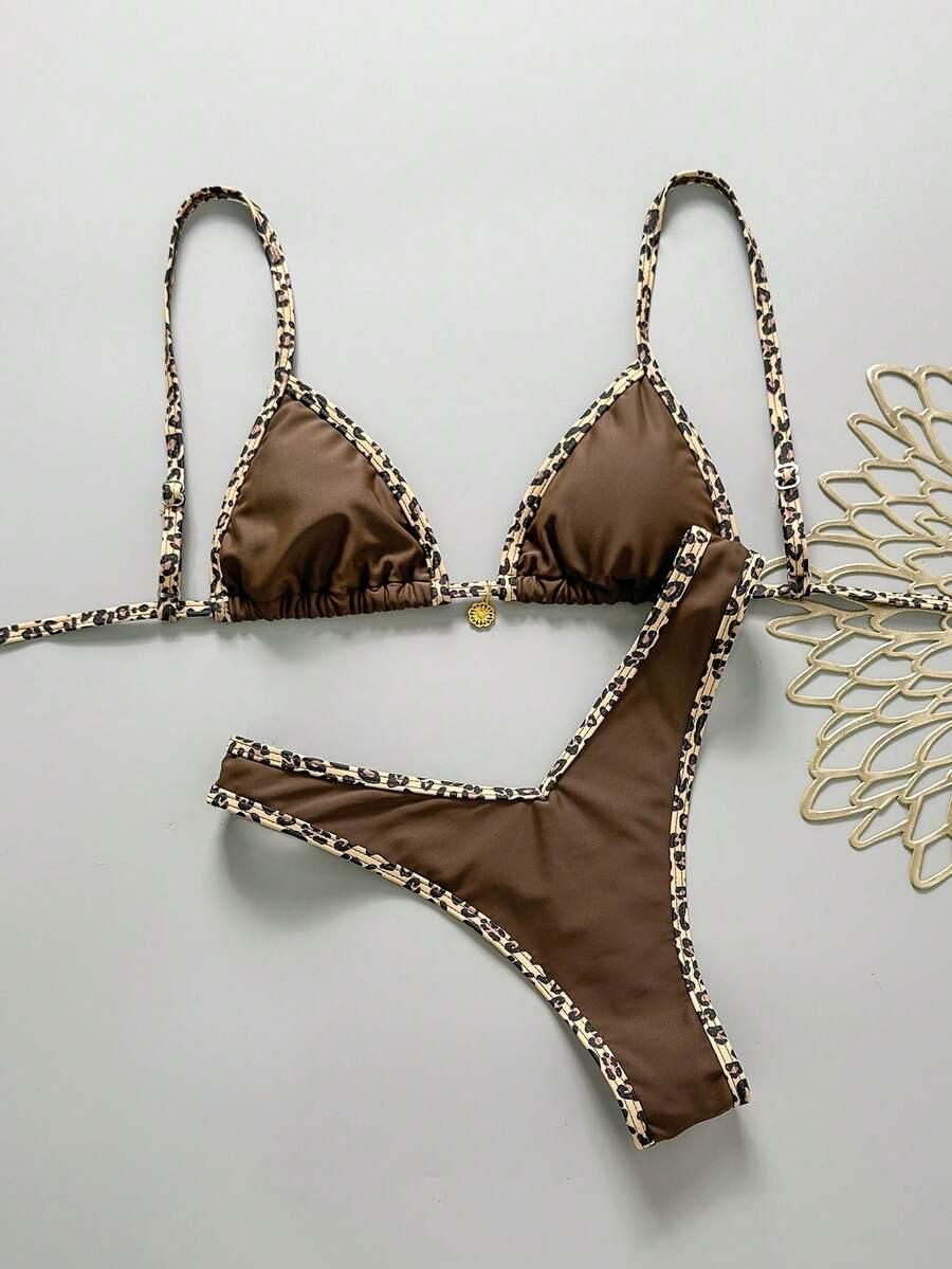 ELAVELLE DWUCZĘŚCIOWY STRÓJ KĄPIELOWY ANIMAL PRINT S09__M