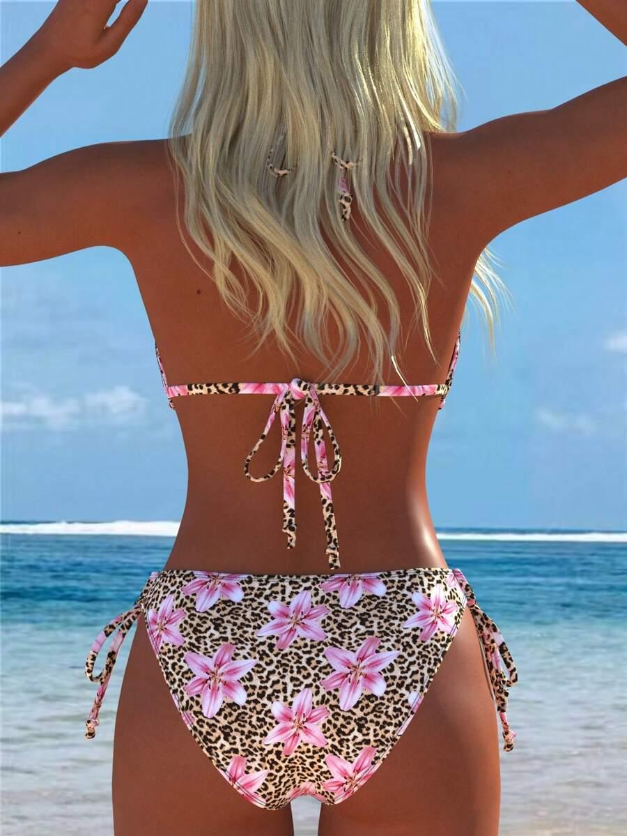 SHEIN DWUCZĘŚCIOWY STRÓJ KĄPIELOWY S09__M