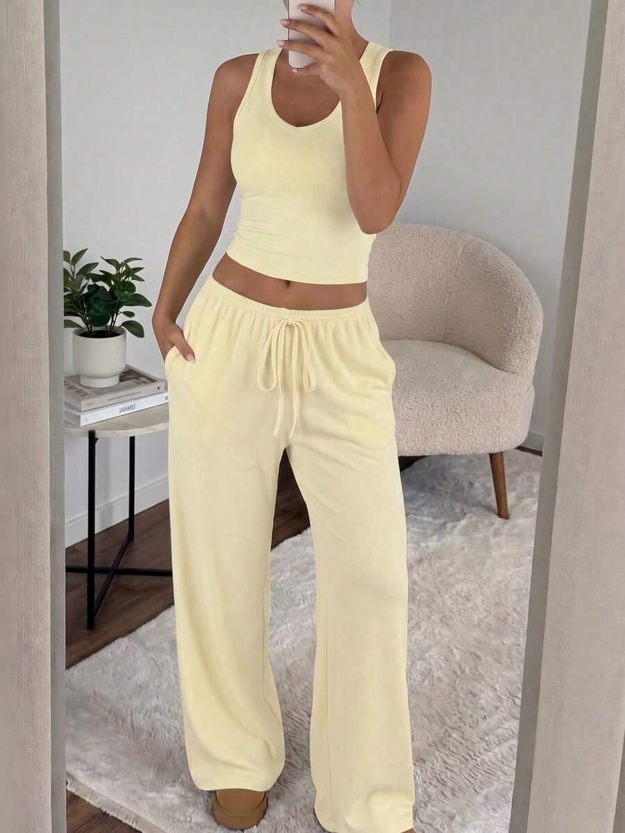 SHEIN KOMPLET TOP SPODNIE S06__L