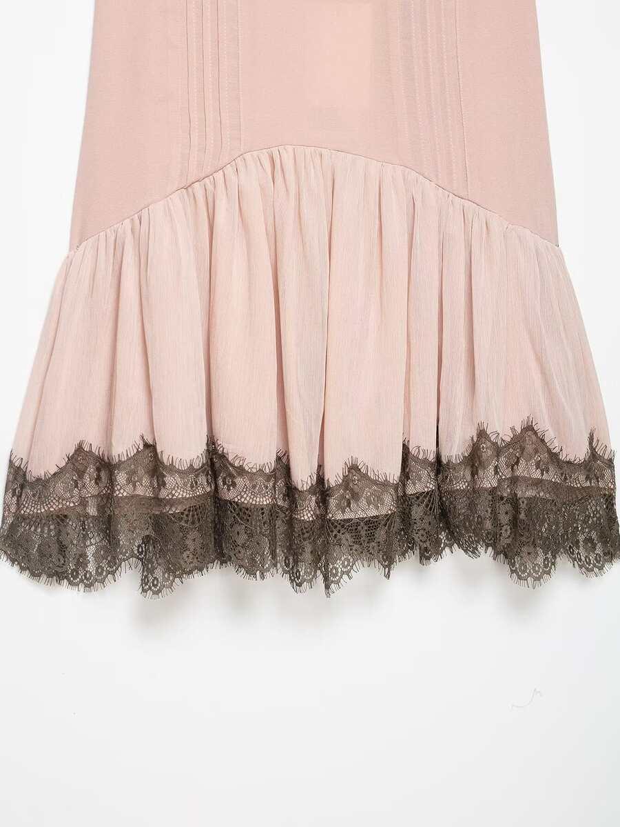 SHEIN MINI SUKIENKA NA RAMIĄCZKACH S06__S