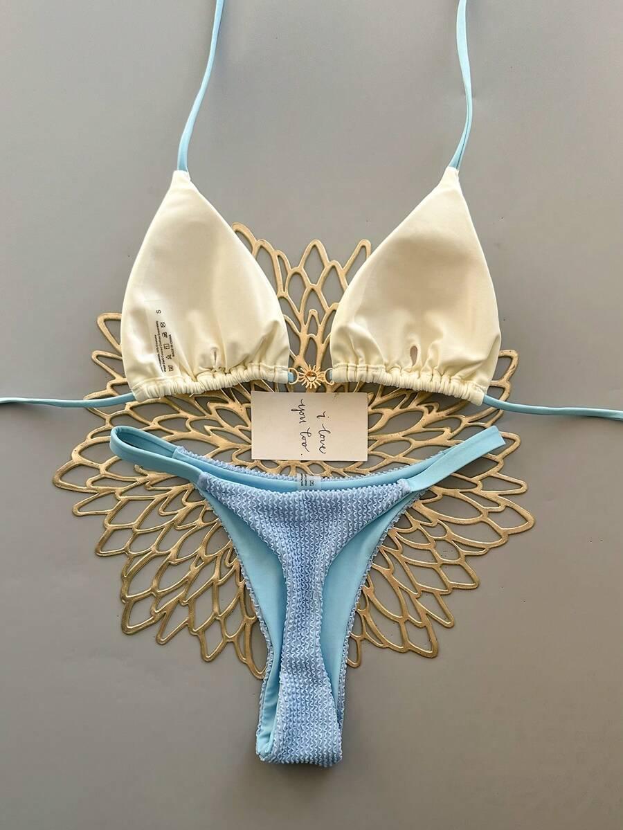 SHEIN DWUCZĘŚCIOWY STRÓJ KĄPIELOWY S09__S