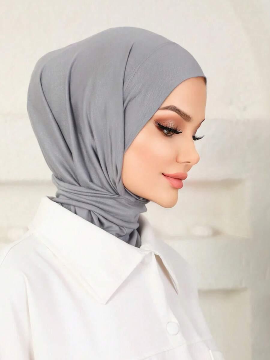 SHEIN SZARA CHUSTA HIDŻAB S07