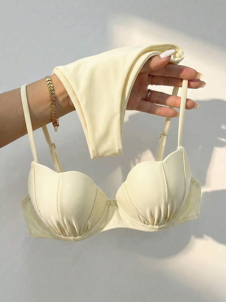 SHEIN DWUCZĘŚCIOWY STRÓJ KĄPIELOWY S09__XS