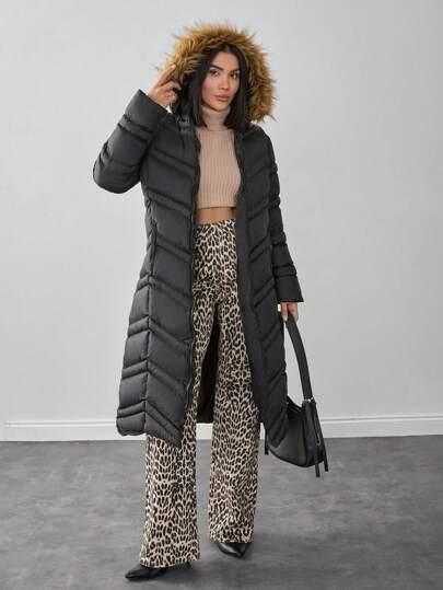 SHEIN CZARNA PIKOWANA KURTKA W01__XL