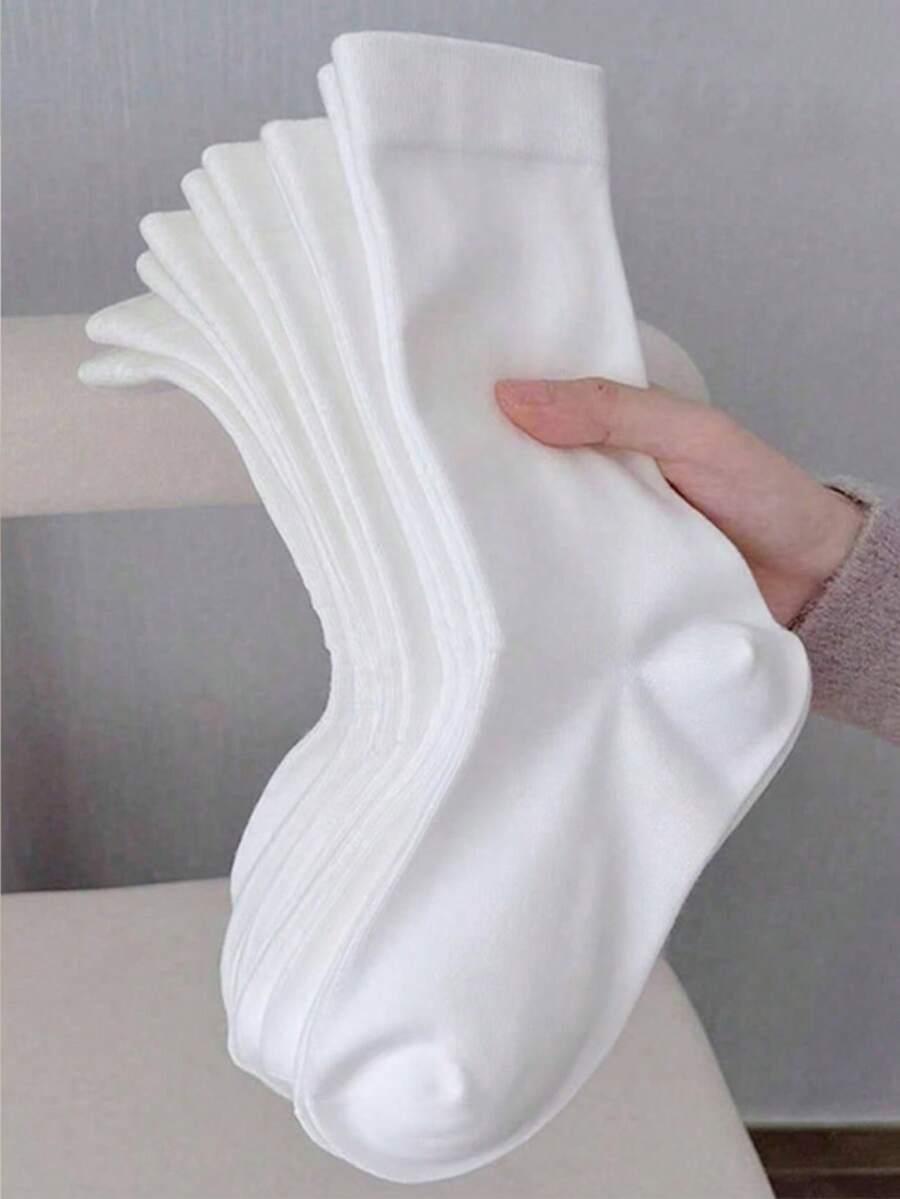 SHEIN BIAŁE SKARPETY 5-PACK S07__36-39