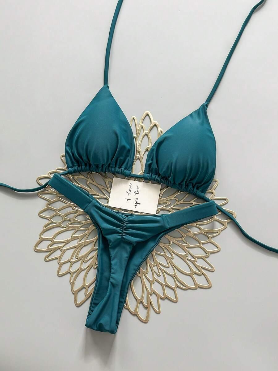 SHEIN DWUCZĘŚCIOWY STRÓJ KĄPIELOWY S09__XS