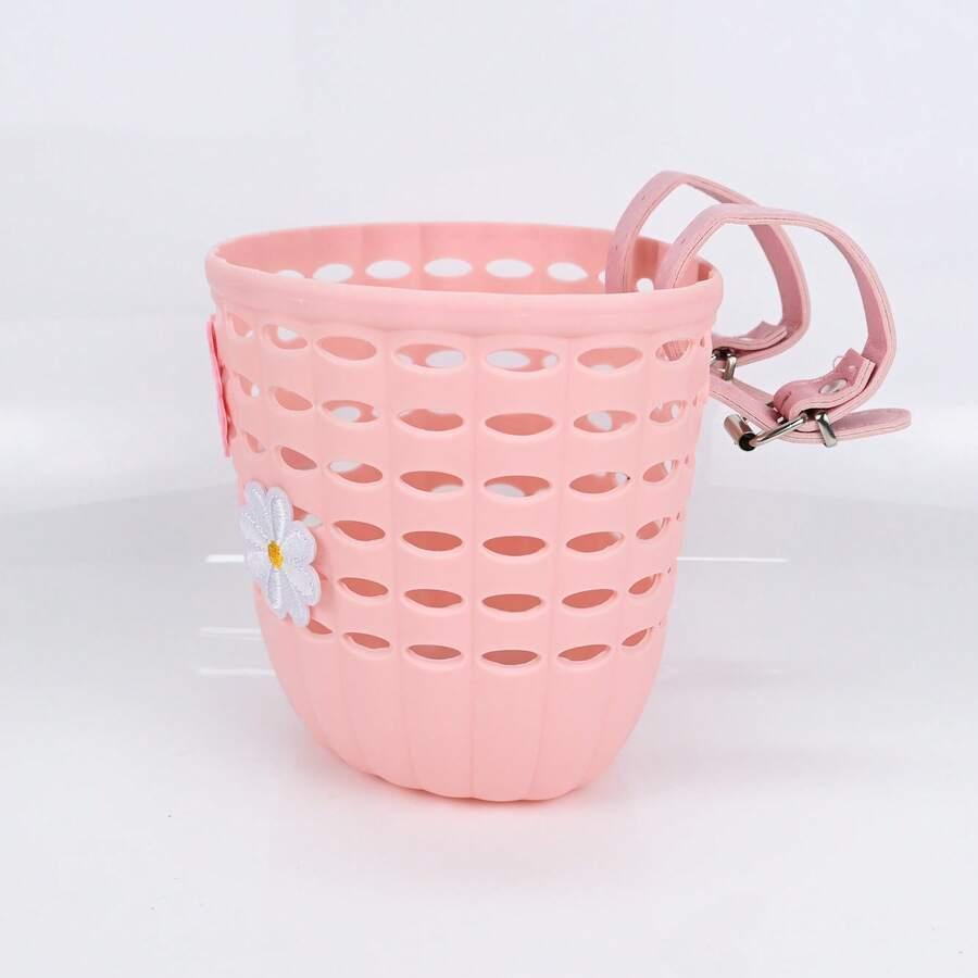 SHEIN RÓŻOWY KOSZYK NA ROWER S07__13X15