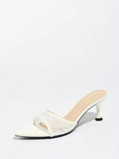 SHEIN BIAŁE KLAPKI OBCAS S06__40