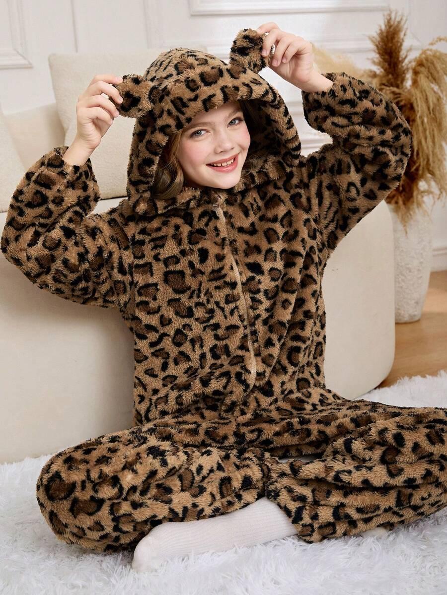 SHEIN ONESIE KOMBINEZON ANIMAL PRINT S06__134/140