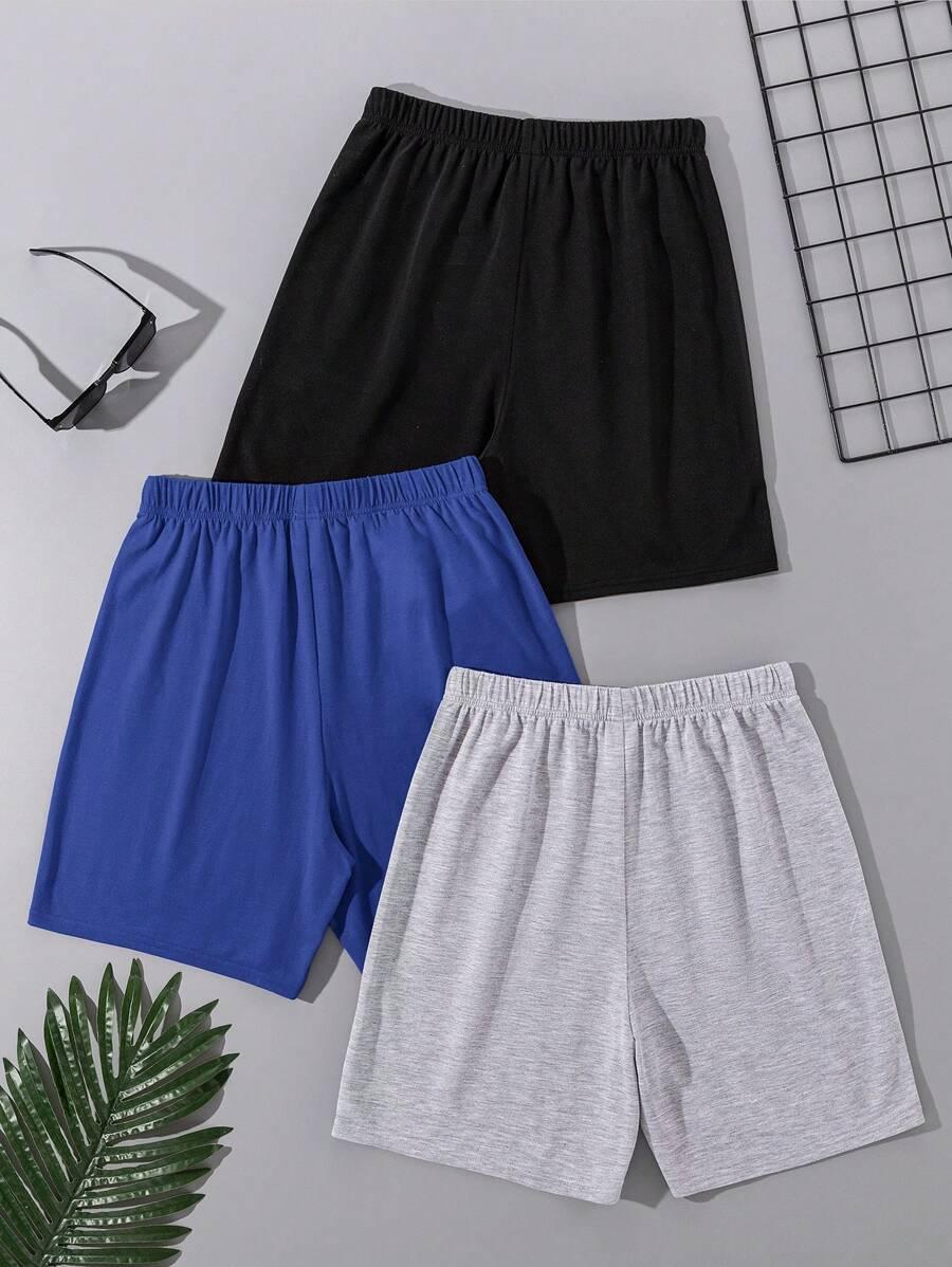SHEIN NIEBIESKIE KRÓTKIE SPODENKI PK01__166-172