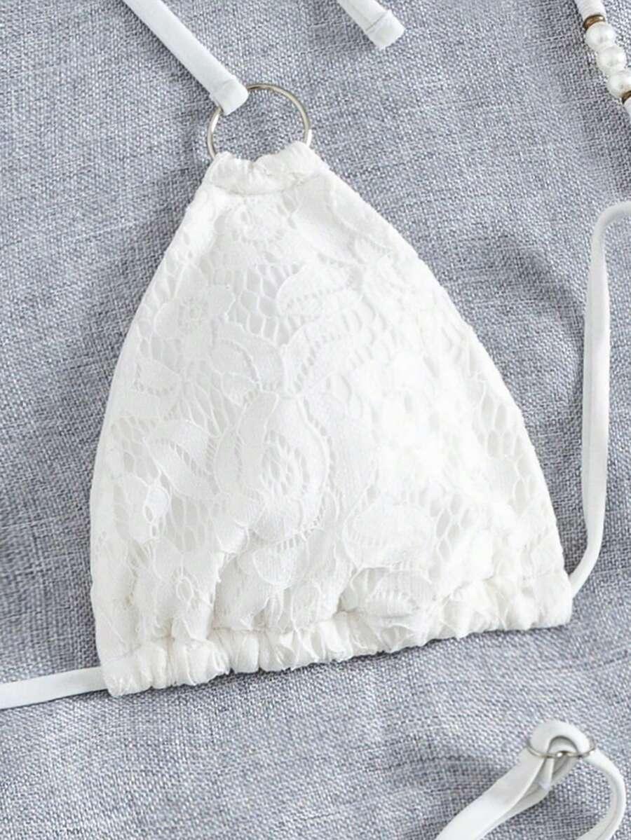 SHEIN DWUCZĘŚCIOWY STRÓJ KĄPIELOWY SARONG KOMPLET S09__XS