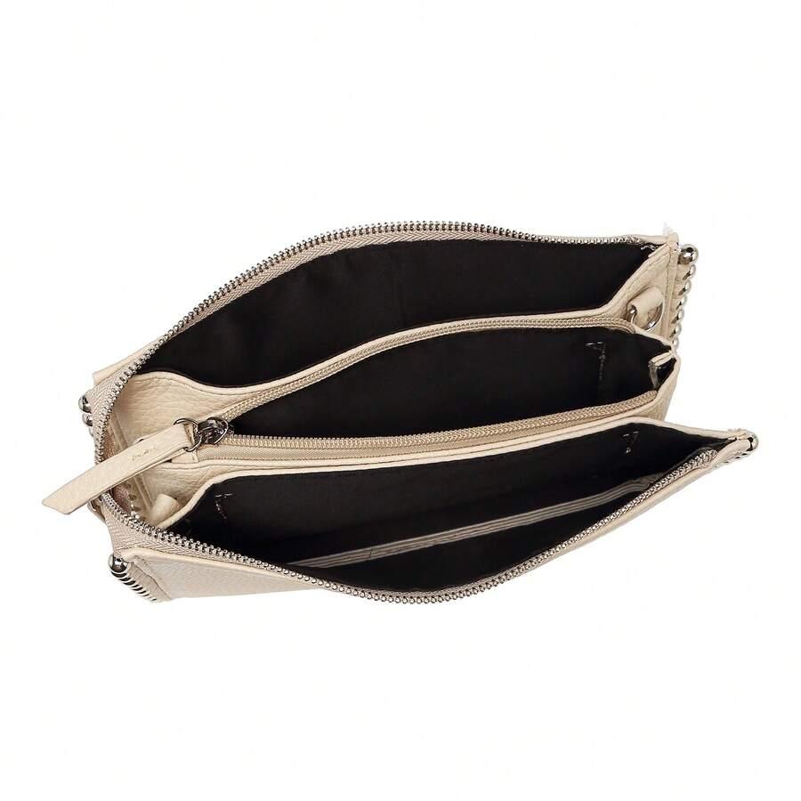 SHEIN BEŻOWA TOREBKA NA RAMIĘ S07__24X15