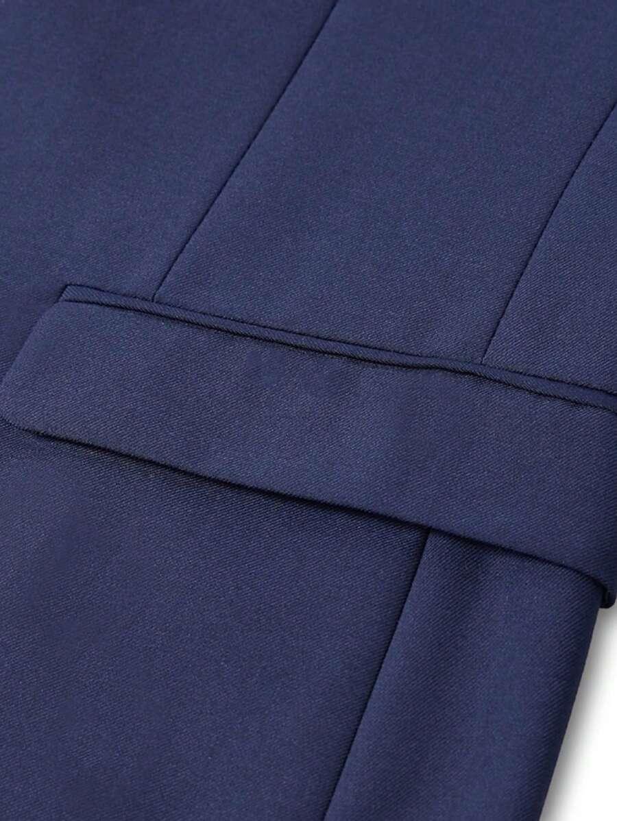 SHEIN MARYNARKA KAMIZELKA SPODNIE KOMPLET S06__XXL
