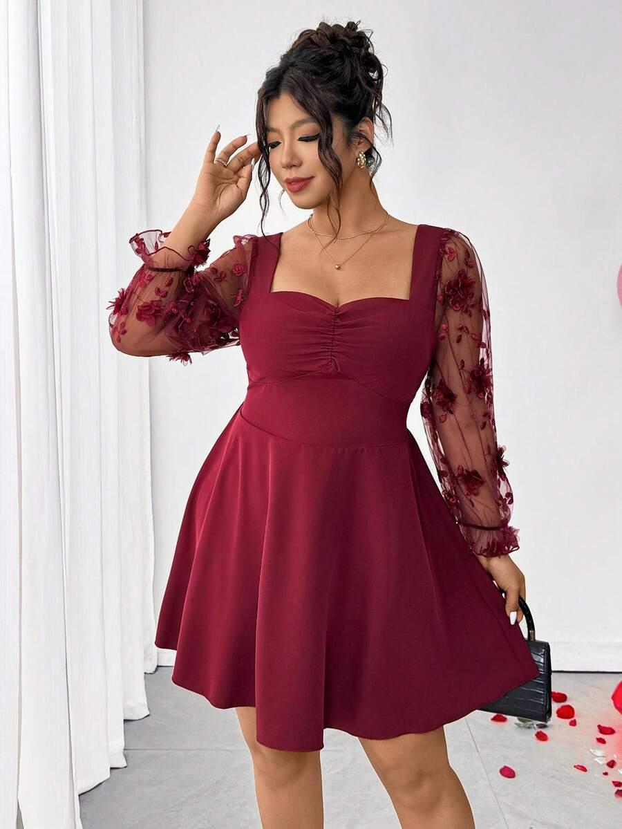 ELENZGA BORDOWA SUKIENKA HAFT PK01__48
