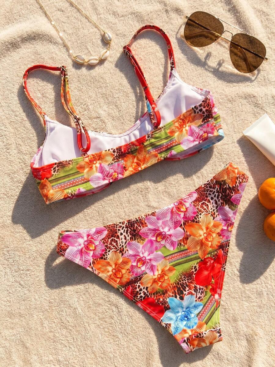 SWIM VCAY DWUCZĘŚCIOWY STRÓJ KĄPIELOWY PRINT S09__S