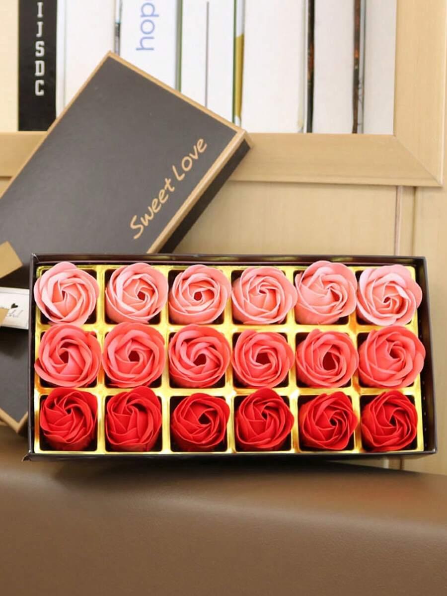 SHEIN MYDEŁKO PREZENTOWE RÓŻA 18-PACK S07__23X11CM