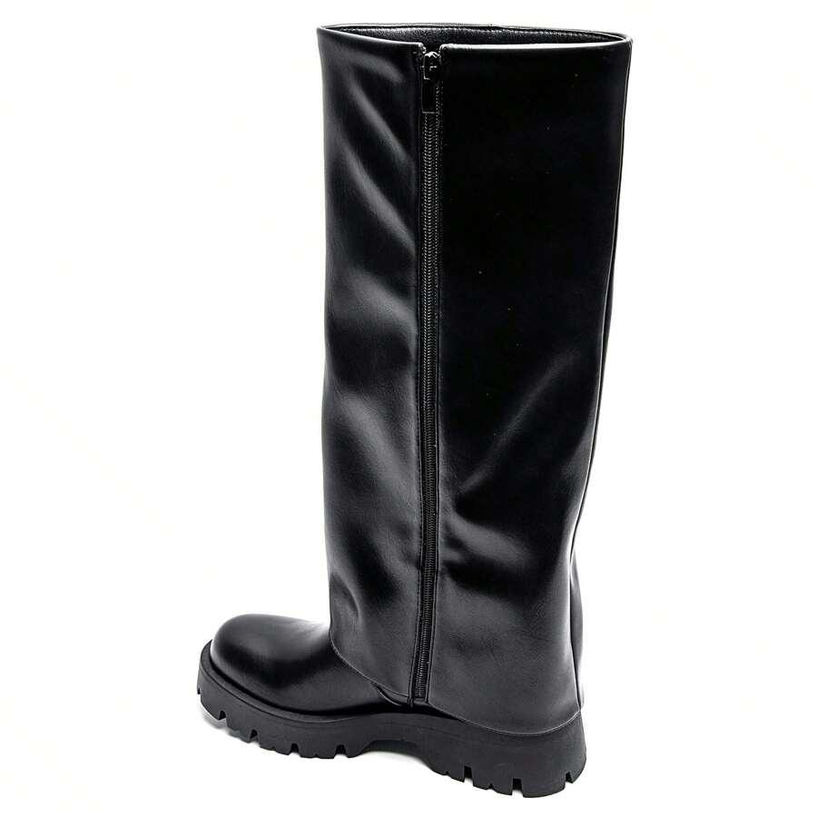 SHEIN KLASYCZNE CZARNE KOZAKI W01__40