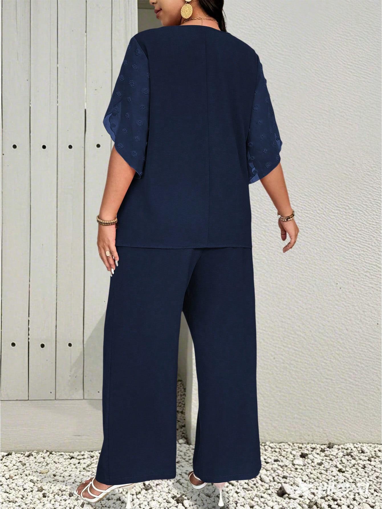 SHEIN BLUZKA SPODNIE KOMPLET S06__46