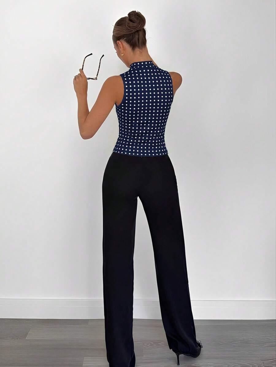 SHEIN TOP W GROSZKI S06__S