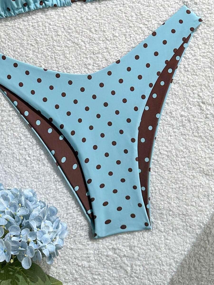 SHEIN DWUCZĘŚCIOWY STRÓJ KĄPIELOWY S09__XXS