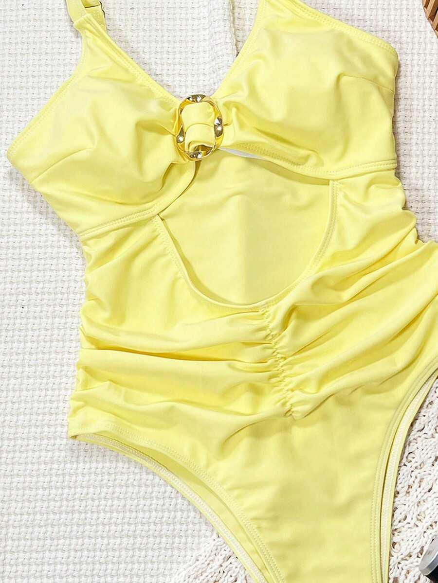 SWIM SXY ŻÓŁTY JEDNOCZĘŚCIOWY STRÓJ KĄPIELOWY S09__S