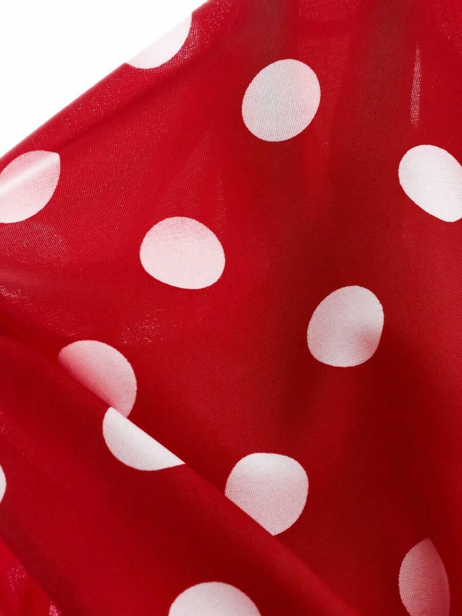 SHEIN SUKIENKA WZÓR GROSZKI S06__XL
