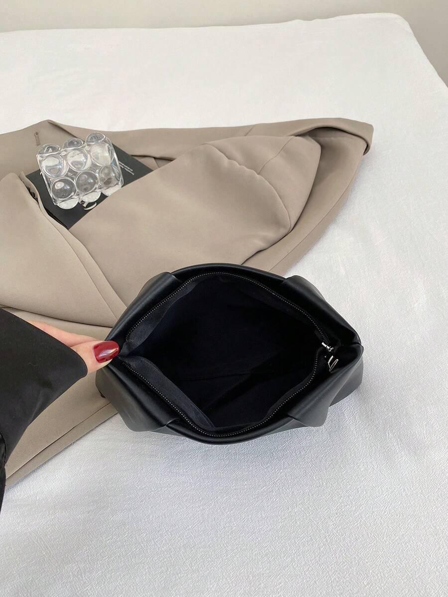 SHEIN CZARNA TOREBKA KOPERTÓWKA S07__26X16X4