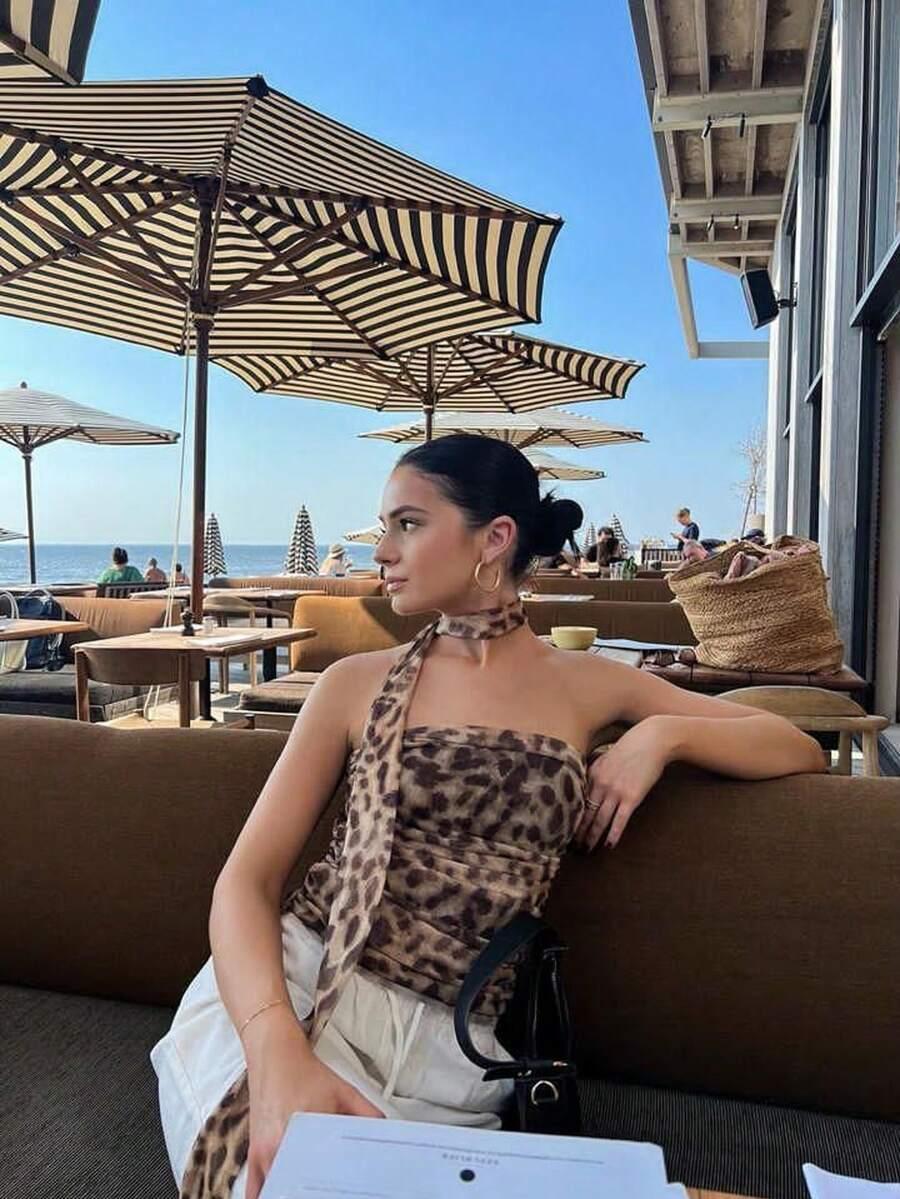 SHEIN TOP ANIMAL PRINT S06__S