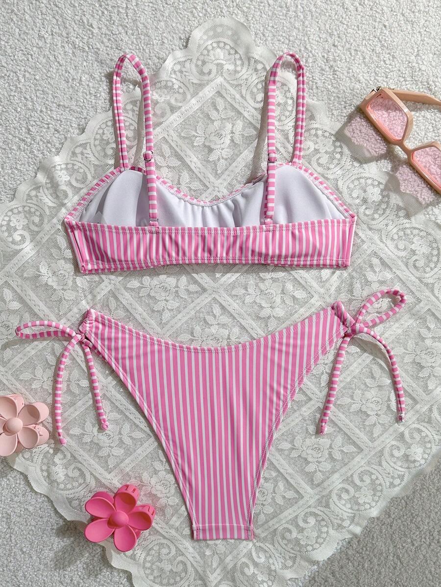 SWIM MOD DWUCZĘŚCIOWY STRÓJ KĄPIELOWY PASKI S09__S