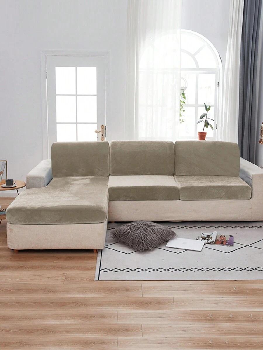 SHEIN BEŻOWY POKROWIEC NA SOFĘ S07__5X50X100