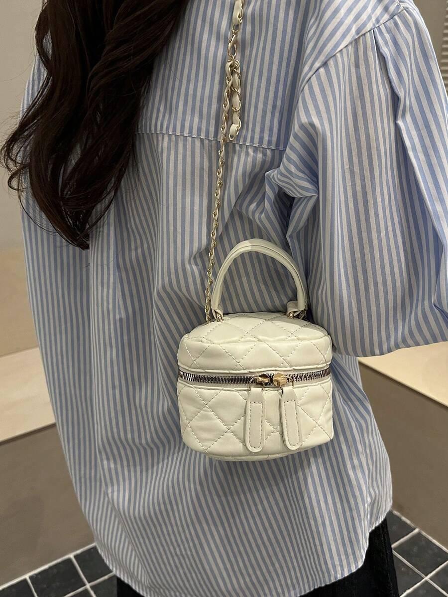 SHEIN KREMOWA MINI TOREBKA S07__13X9